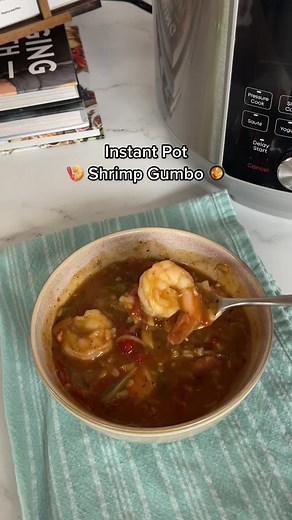 Instant Pot Shrimp Gumbo Recipe
