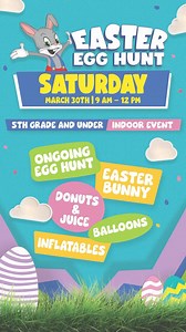 16 reactions | Come join us for the Easter Egg Hunt TODAY at every James River Church campus - 9a-12p Visit jamesriver.church for locations! | James River Church | Facebook