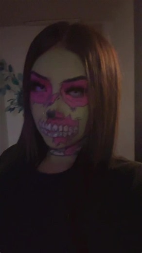 another draft #zombie #makeup #halloween #facepaint #fyp
