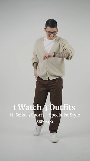 36K views · 148 reactions | Three outfits to pair with the Seiko 5...