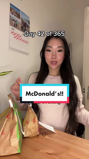 McDonald’s Dinner Mukbang: Double Cheeseburger, McFlurry, Apple Pie