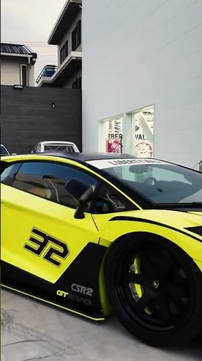 This Liberty Walk Lambo Looks Like The Batmobile 👀