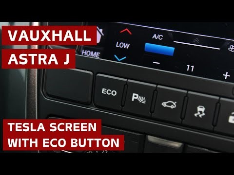 Vauxhall Astra J | 2010-15 | Android Tesla Screen with ECO Button