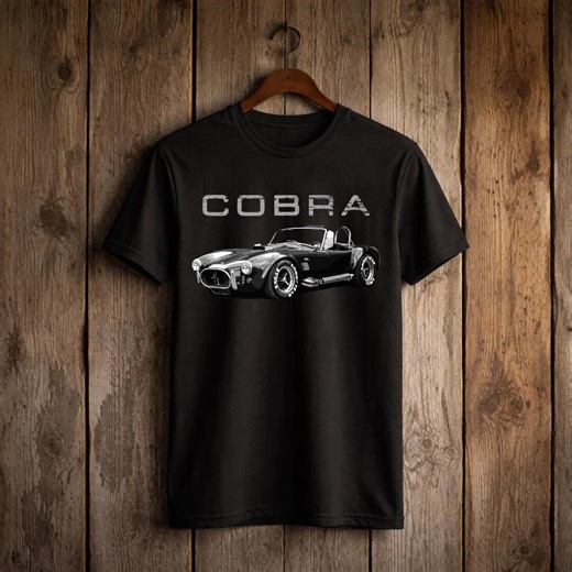 AC Shelby Cobra Shirt Vintage Muscle Car Classic Racing American Legend Gift Tee - Etsy