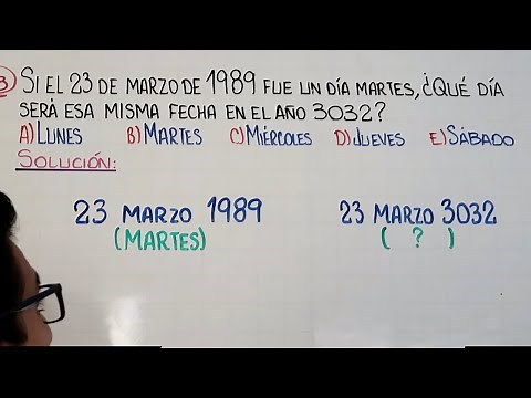 CALENDARIOS | RAZONAMIENTO MATEMÁTICO