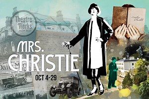 11 reactions | MRS. CHRISTIE is "hysterical, clever, and surprising!" Actors Aldo Billingslea ("Col. Archie Christie"), Nicole Javier ("Lucy"), and Jennifer Le Blanc ("Agatha Christie") tell the story of Mrs. Christie. Discover more about this modern twist on Agatha Christie's greatest mystery... her disappearance! Playing October 4-29 at the Mountain View Center for the Performing Arts. Buy tickets: https://theatreworks.org/mainstage/mrs-christie/ | TheatreWorks Silicon Valley | Facebook