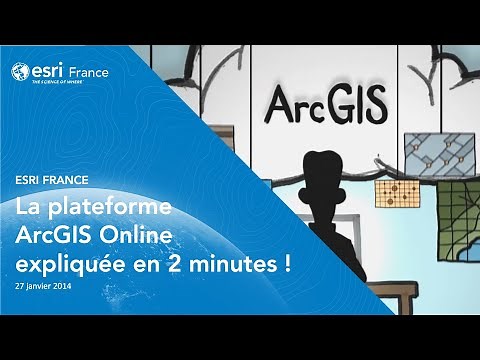 [Esri France] La plateforme ArcGIS Online expliquée en 2 minutes !