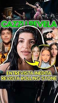 Singer Cazzu gives an unpublished interview for Rolling Stone magazine! #cazzu