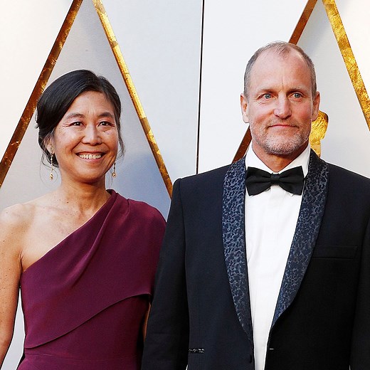 Woody Harrelson Makes Extremely Rare Appearance with Wife Laura Louie