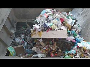 Transfer station ,Small portion waste ,Waste compaction ,Original sound only