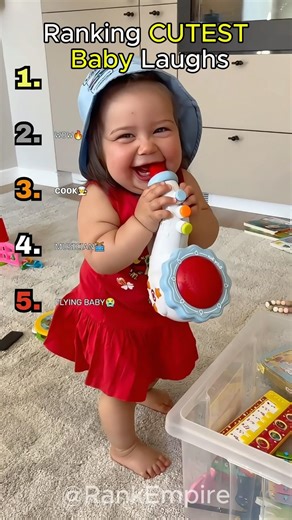 Top 5 Cutest Baby Laughs! #baby #shorts #babylaughing