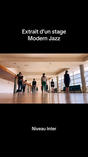 Modern Jazz Dance Class Highlights - Intermediate Level