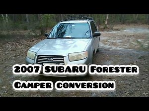 Subaru Forester converted into 4x4 stealth camper!