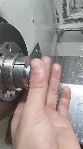 Turning a small thread piece! #cnc #cncturning #cncmachining #machining #cncmilling #manufacturing #cncfactory #cncmanufacturer #cncmanufacturing #cncservice | 917cnc