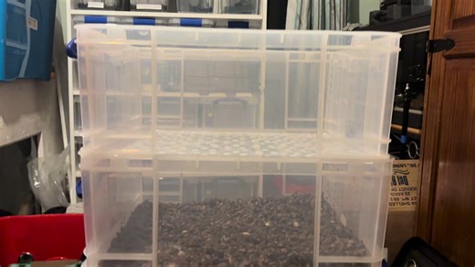 Thought I’d have a little go see how it goes. I still need to drill 12mm and 3mm. I did have 2mm 3mm 7mm 10mm and they worked great for small medium & large. But now I’ve decided to do. 2mm. 3mm. 4mm. 6mmm. 8mm 10mm. I will need to alter them again. As I’m wanting 1) XS. 2) S. 3) M. 4) L 5) XL SO WILL NEED A FEW MORE TUBS AND A FEW HOLES TO DRILL.