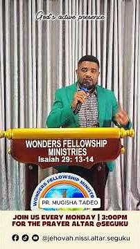 GOD'S ACTIVE PRESENCE |PR. MUGISHA TADEO