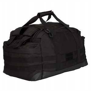 SOG Duffel Bag for Men with Adjustable Straps and Travel Pouch, 5 inch, Black