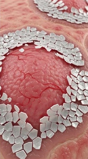 ⚠️ Cos’è Davvero la Psoriasi? #animation