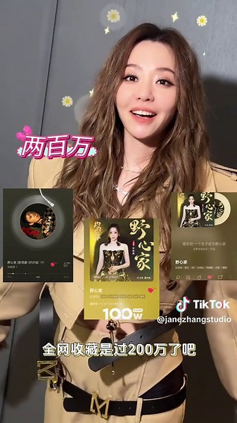 张靓颖的野心家：QQ音乐收藏佳绩