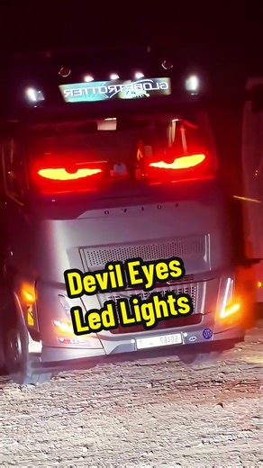 These Devil Eyes car stickers are Insanely Cool!#leddisplay #GiftedInLove #devileyes #led #truck #careyes #trucklights #cargoodthing #devilcar #car #vehicles #ledlights #carlights #evileyes