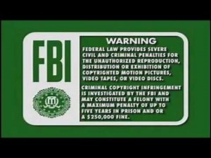 Green FBI Warning Screens