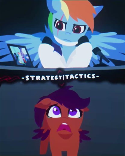 Rainbow dash Vs scootaloo