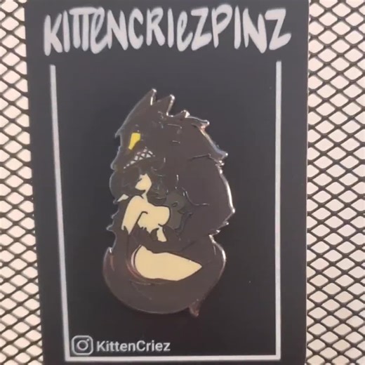 Werewolf Enamel Pin - Etsy