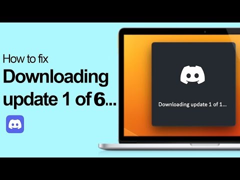 100% FIXED! How To Fix Discord Downloading Update 1 of 6 Stuck Error