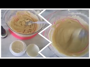 DIY:COLD CREAM with 3 INGREDIENTS (Non_greasy)