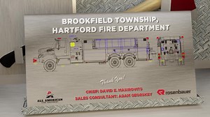 29 reactions |  Brookfield Township, Hartford Fire Department ordered their New Rosenbauer! THANK YOU for trusting us with your apparatus purchase! It's an honor to serve you!  #allamericanfire #rosenbauer #rosenbauerpower #BigredR | All American Fire Equipment | Facebook