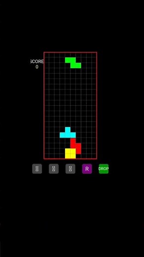 Python Tetris game ll #coding #programming tutorial #python #java #javascript #programmingwithaffan.