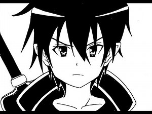 No.1113 HOW TO DRAW KIRITO キリト