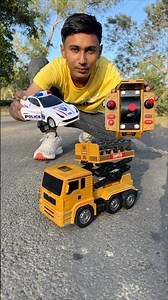 Remote Control rescue Truck And Police Car testing ￼