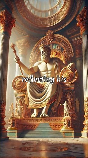 Statue of Zeus at Olympia A Wonder of Ancient Greece 🏛️✨🏺