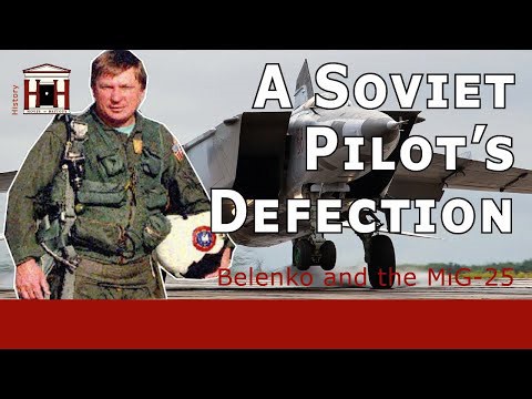 The stolen MiG-25 'Foxbat' and Viktor Belenko's defection of 1976