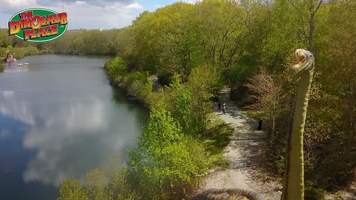 3.1K views · 32 reactions | The Dinosaur Place in Montville, CT features over 50 life sized dinosaurs, New England's Largest Splashpad, a dinosaur-themed maze, a dino sized playground, Trex Tower and a volcano that goes off every hour! For more info, click the link below! Montville, CT | https://naturesartvillage.com/the-dinosaur-place/ | The Dinosaur Place | Facebook