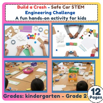 Build a Crash - Safe Car STEM Engineering Challenge | Hands-On Science For K-2nd