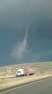 LANDSPOUT TORNADO - Today's storms brought all kinds of weather across Utah, including this landspout tornado near Snowville. Landspouts form from grand circulation and are generally weak. (📷: Susan Jensen) | FOX 13 News