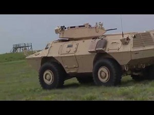 Alabama NG Military Police Train on M1117 Armored Security Vehicle