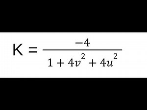 Finding the Gaussian Curvature of a Hyperbolic Paraboloid