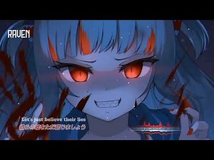 Nightcore - Darkside (Alan Walker) | Lyrics (Female Rock Version)