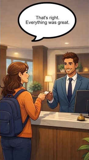 Hotel Check-Out English: Real Conversation! #englishConversation #dailyEnglish #beginnerEnglish