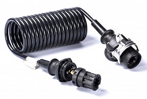 [Hot Item] Customized ABS/Ebs Electric Coil Trailer Spiral Cable High/ Low Pressure Trailer Wire