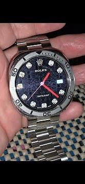 Galaxy watch 7 ultra How to make rolex faces Very easy, tutorial.