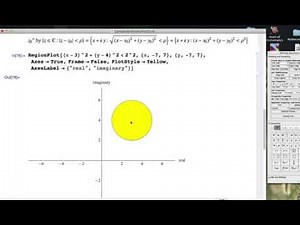 Introduction to Basic Topology of the Complex Plane (Define an Open Disk)
