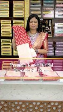 Premium kanchi bridal sarees | Christmas special Sarees | Booking: 7305626399 | www.dsrsarees.com