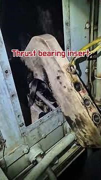How to assemble of Thrust Bearing for main engine