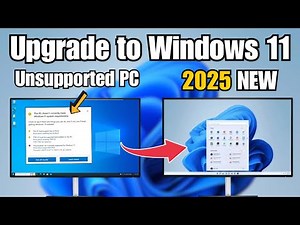 EASIEST TRICK to Upgrade to Windows 11 on Unsupported Hardware in 2025