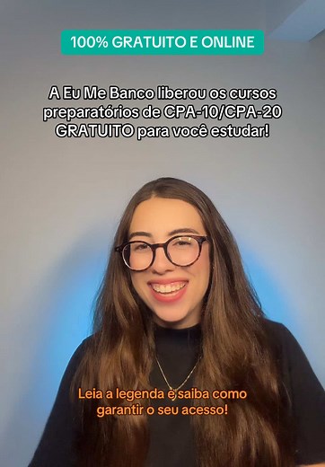 Cursos Gratuitos para Certificação CPA-10 e CPA-20