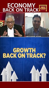 9.8K views · 42 reactions | Double digit growth in GDP. Does this mean that the economy is back on track? K V Subramanian, Chief Economic Advisor, shares his view on this. #NewsToday #ITVertical #Economy | India Today | Facebook